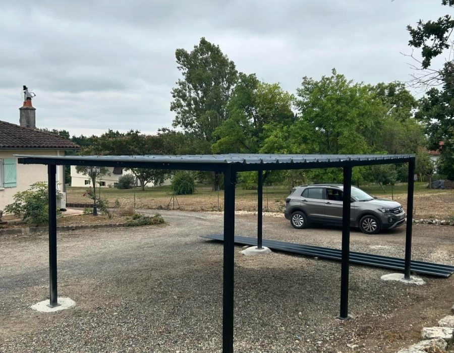 GR_ Carports métalliques Carports métalliques